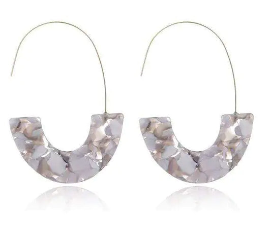 Macarena -Grey Earrings